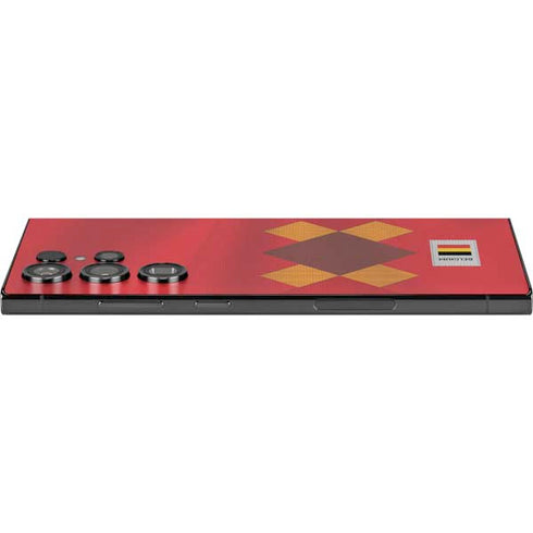 Belgium Soccer Flag Galaxy S24 Ultra Skin